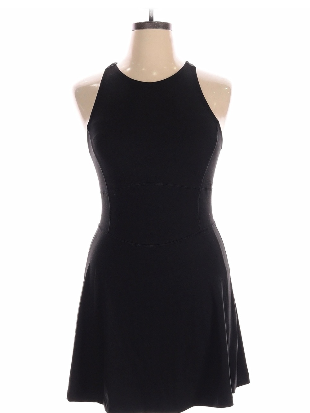 Rae Mode Classic Black Sleeveless Fit & Flare Mini Dress 1X